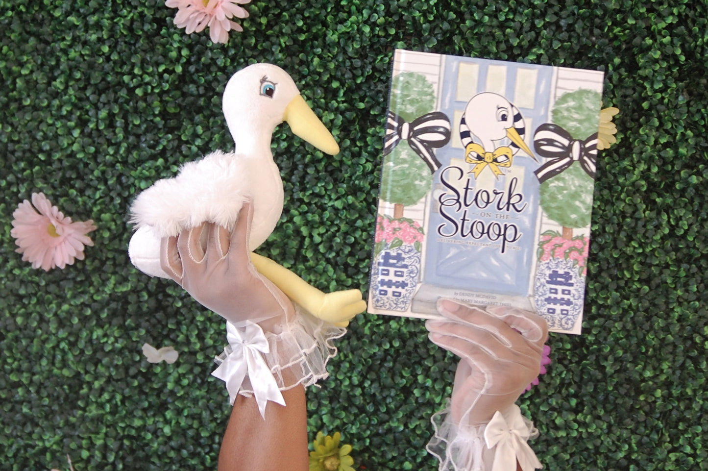 Stork on a stoop Fairygram